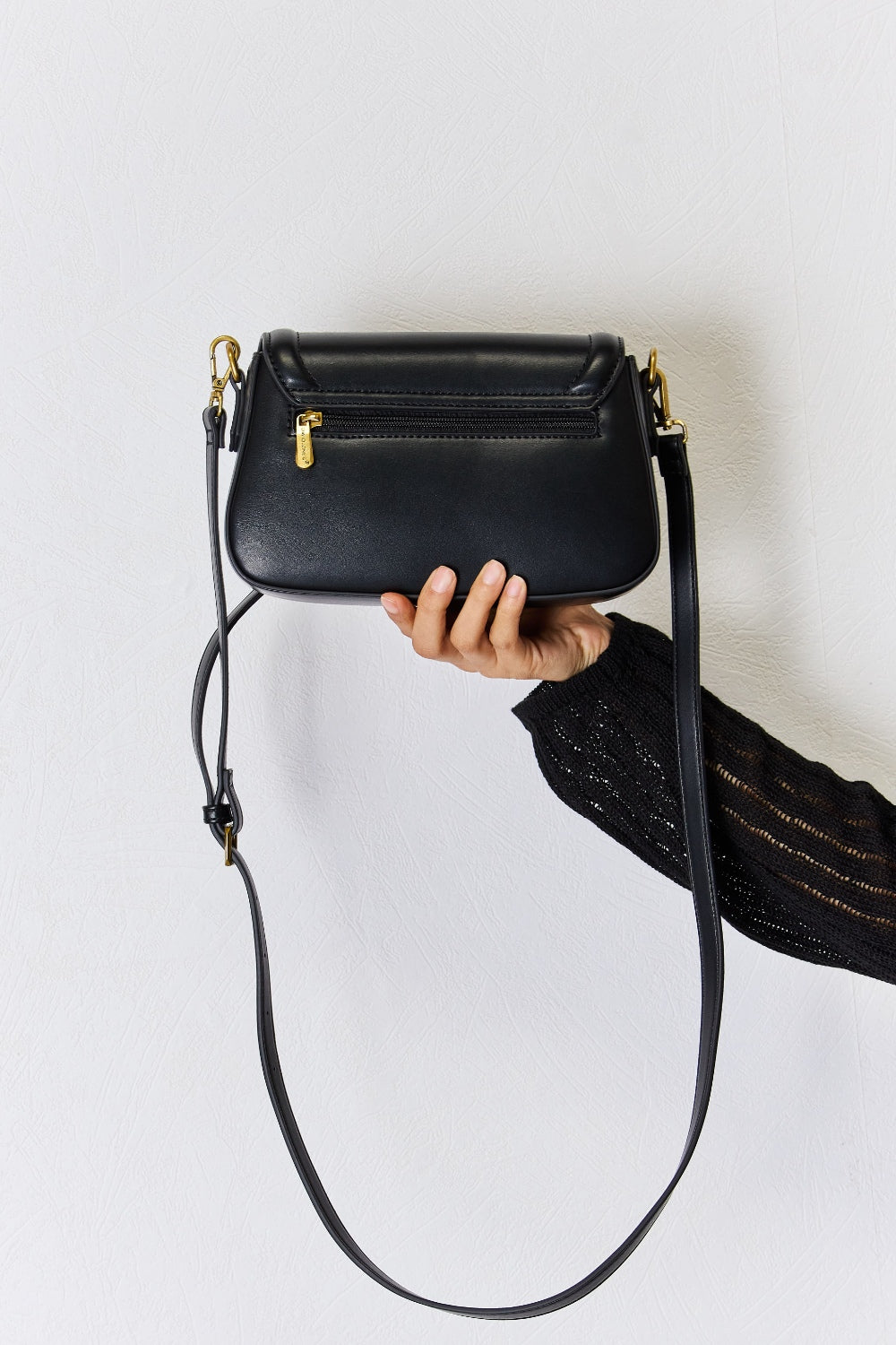 Sac bandoulière en cuir PU David Jones