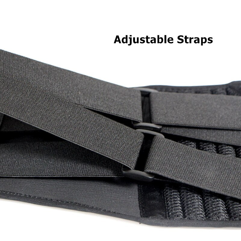 Ceinture de soutien lombaire, corset de soutien solide pour le bas du dos, ceinture de sudation fine pour soulager les douleurs sportives. Nouveau
