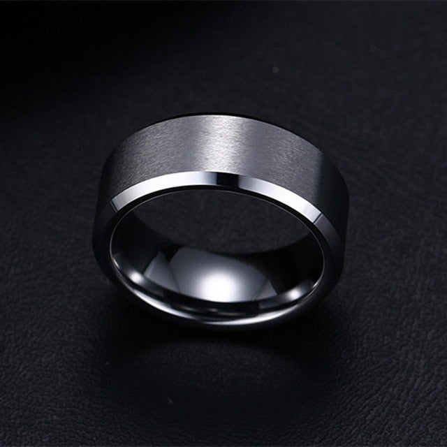 Bague en titane pour homme