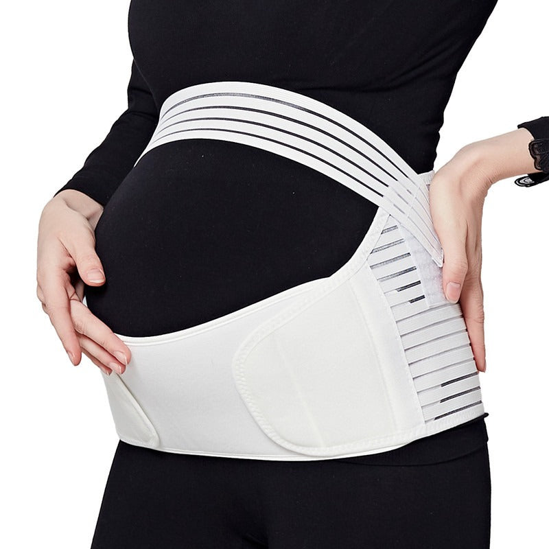 Femmes enceintes avec ceinture abdominale de soutien de la taille au cours du deuxième et du troisième trimestre Femmes enceintes avec ceinture de soutien de la taille Ventre Douleur pubienne Ceinture de protection fœtale