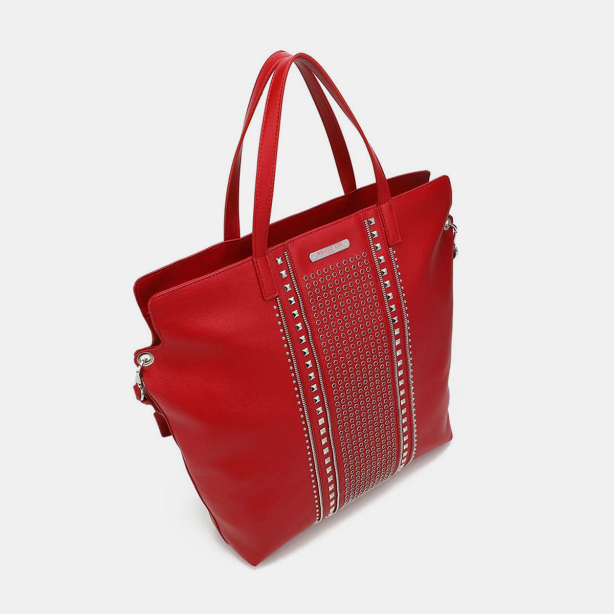 Grand sac fourre-tout clouté Nicole Lee USA