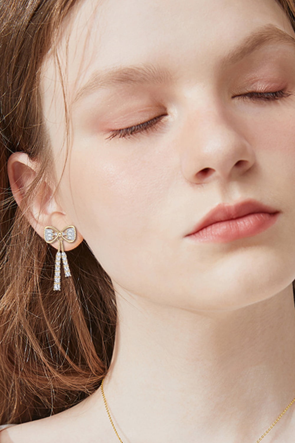 Boucles d'oreilles en argent sterling 925 avec moissanite de 1,12 carat