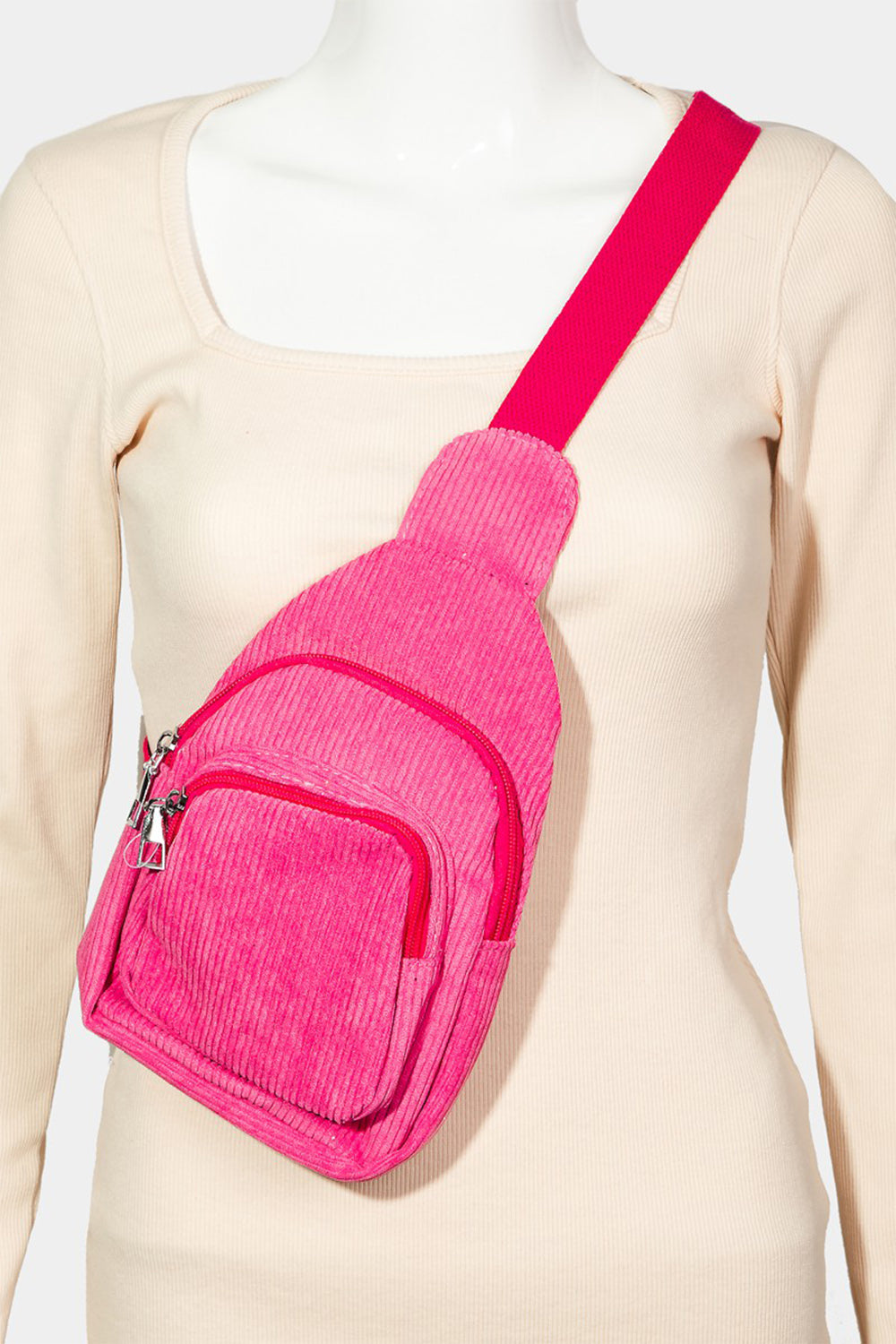 Sac bandoulière double épaisseur Fame