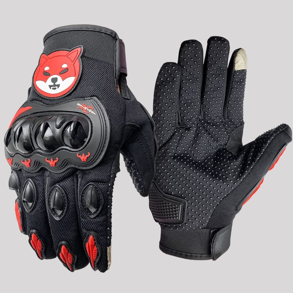 Gants de cyclisme pour écran tactile, pour sports de printemps et d'été, pour moto, vélo de course, protection contre les chutes