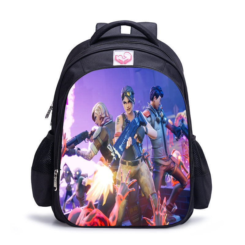 Game Battle Royale Children Schoolbag Famous Cartoon Character Backpack for Teenager Boys and Girls Mochila Infantil