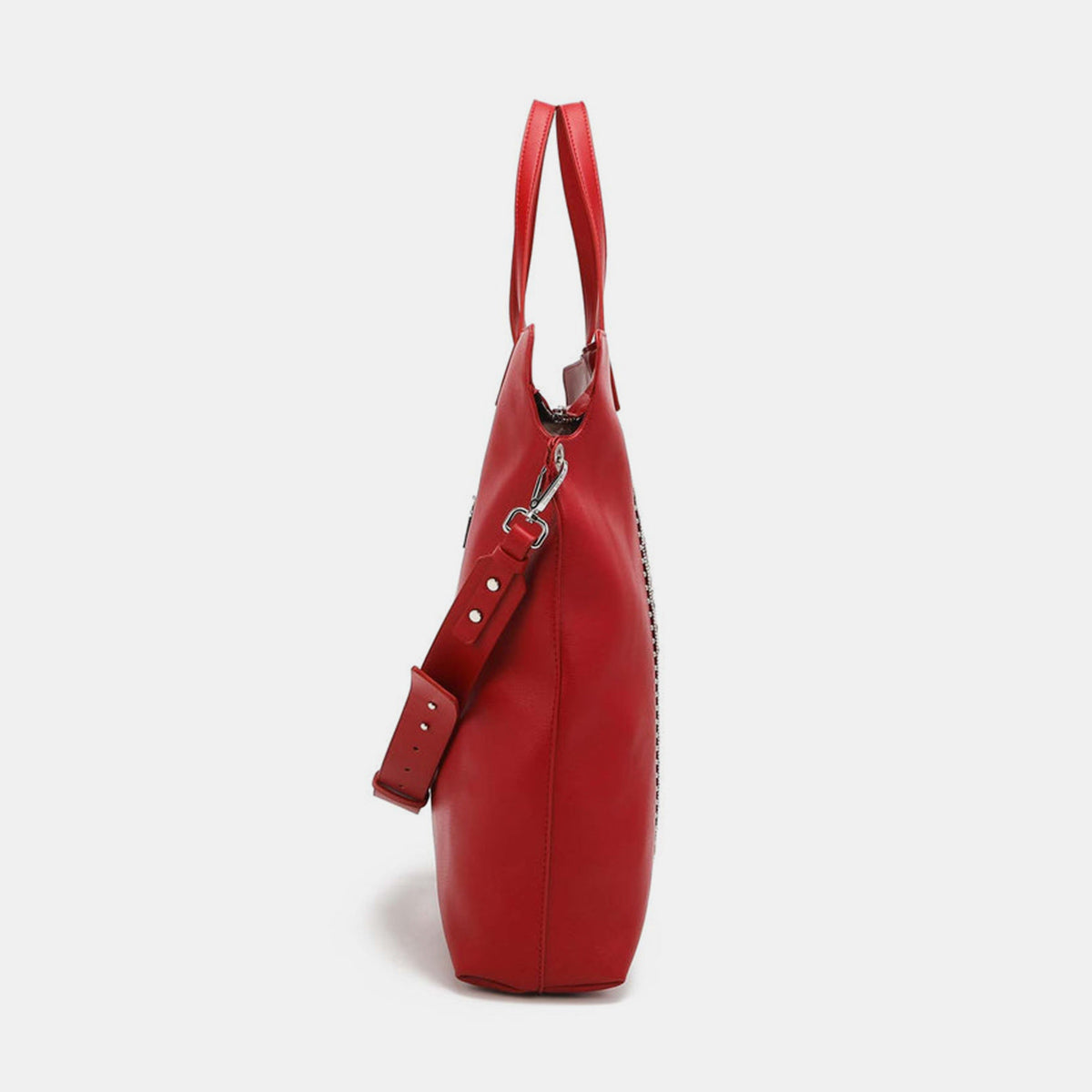 Grand sac fourre-tout clouté Nicole Lee USA