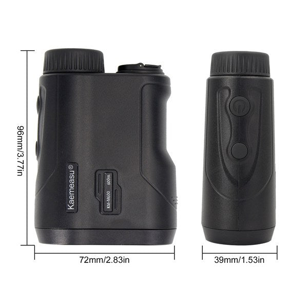 KM-M600 Laser Rangefinder High Precision Outdoor Handheld Golf Electronic Ruler Multifunctional Telescope