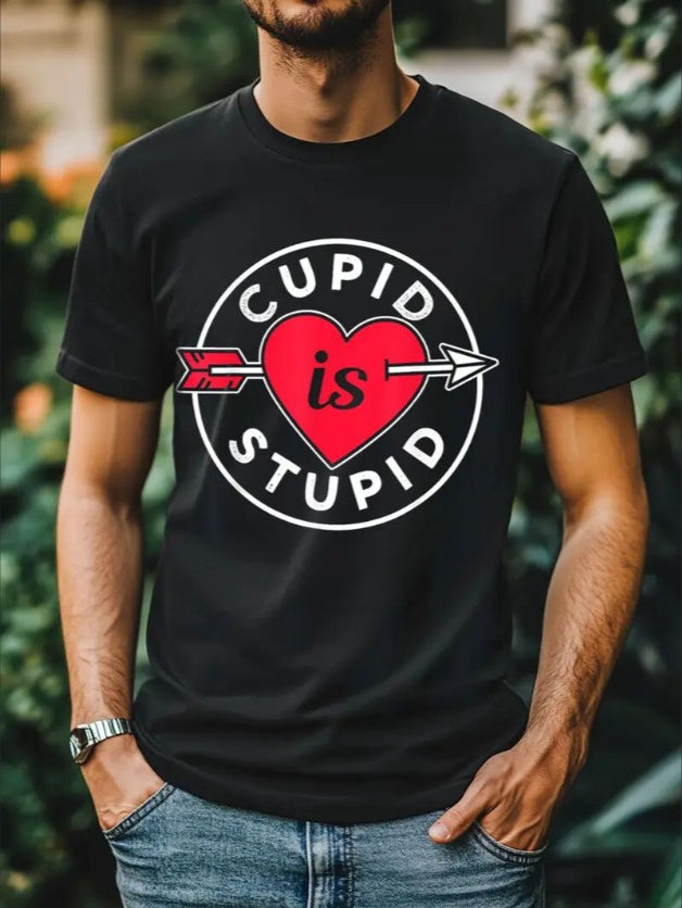 Love Valentine'S Day T-Shirt, Couple T-Shirt, Couple Christmas, Fashion Casual T-Shirt, Short-Sleeved T-Shirt