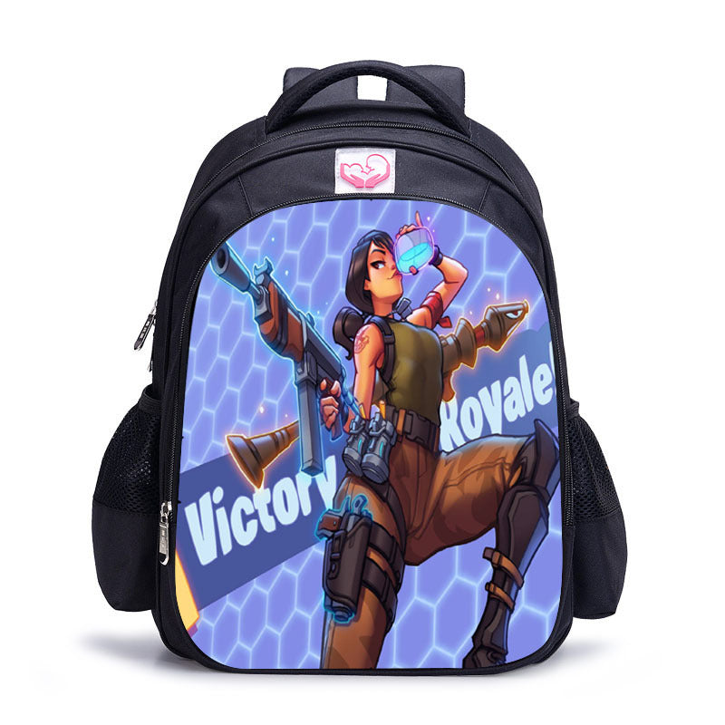 Game Battle Royale Children Schoolbag Famous Cartoon Character Backpack for Teenager Boys and Girls Mochila Infantil