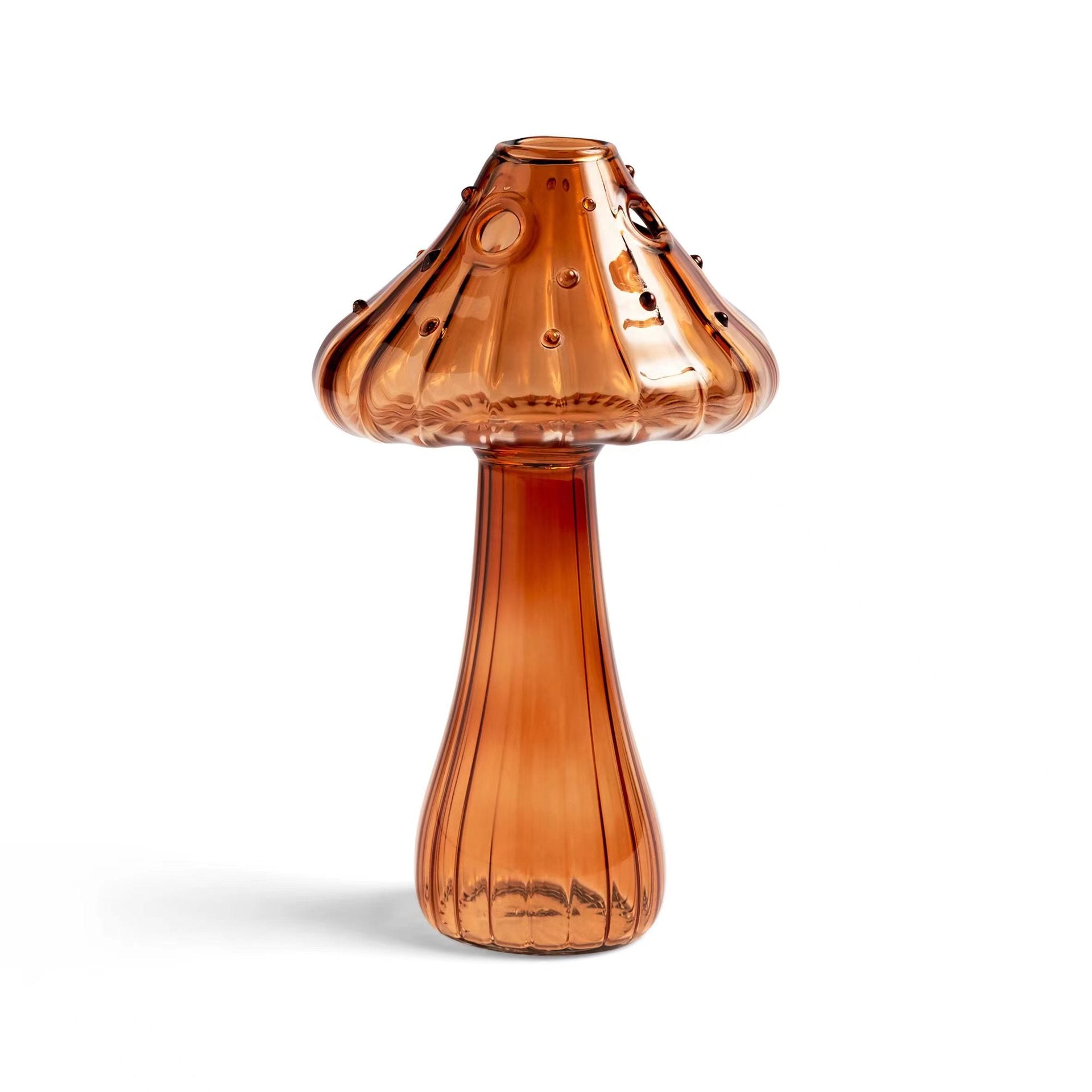 Vase en verre pour champignons, vase d'aromathérapie, arrangement floral hydroponique, décoration pour la maison, vase créatif en verre