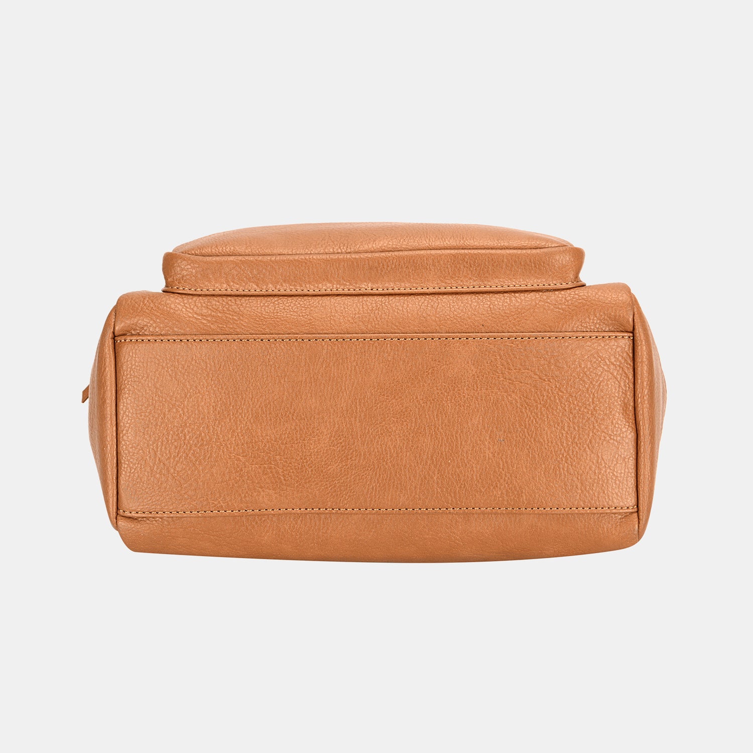 Sac à main en cuir PU à fermeture éclair David Jones