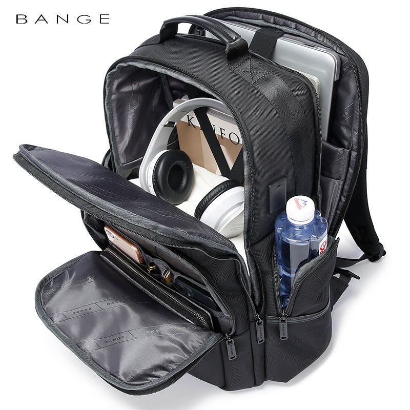 New Backpack Men's Backpack Business Travel Large Capacity Multi-Functional Outdoor Computer Bag Student School Bag