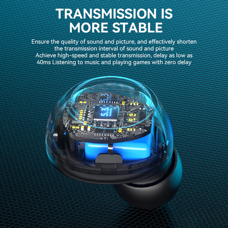 Casque Bluetooth sans fil intra-auriculaire DX 01 pour le sport, autonomie en veille très longue