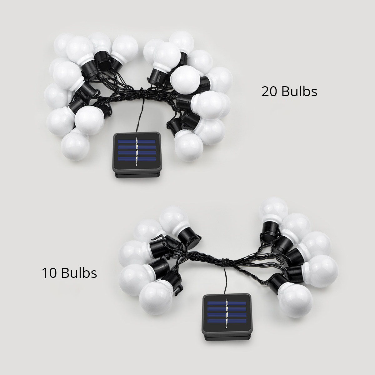 Led Outdoor Waterproof Solar Light String Retro Hook Bulb Garden Lawn Solar Outdoor Garden Light