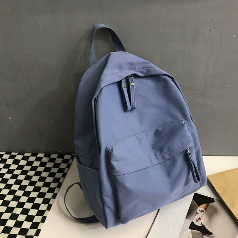 Sac à dos en coton zippé