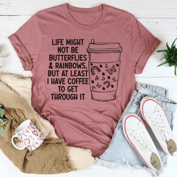 Butterflies And Rainbows T-Shirt