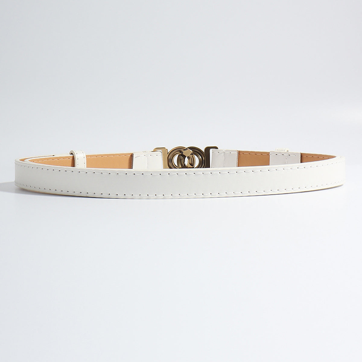 Ceinture en PU avec boucle en alliage
