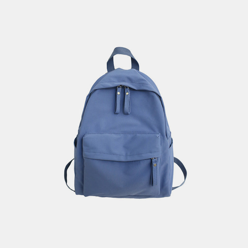 Sac à dos en coton zippé