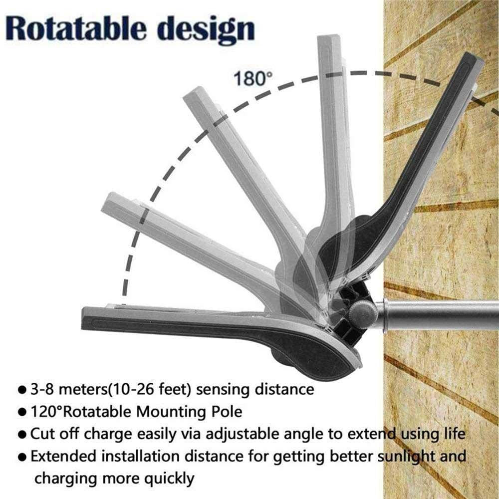 Upgraded Solar Lamp 36led Solar Wall Lamp Outdoor Sensing Waterproof Street Lamp Courtyard Garden Night Lamp