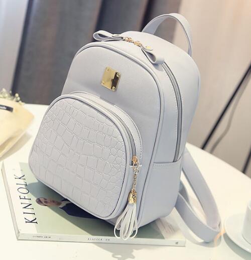sac à dos femme sacs d'école en cuir sac à dos femme