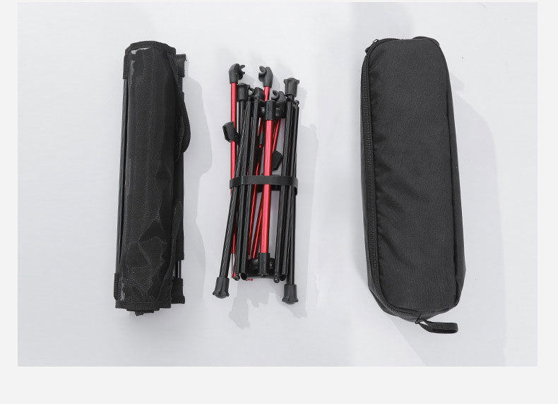 Table pliante ultra légère pour camping en plein air, camping-car, barbecue portable, pique-nique, trou pour tasse, sac pour téléphone portable, petite table