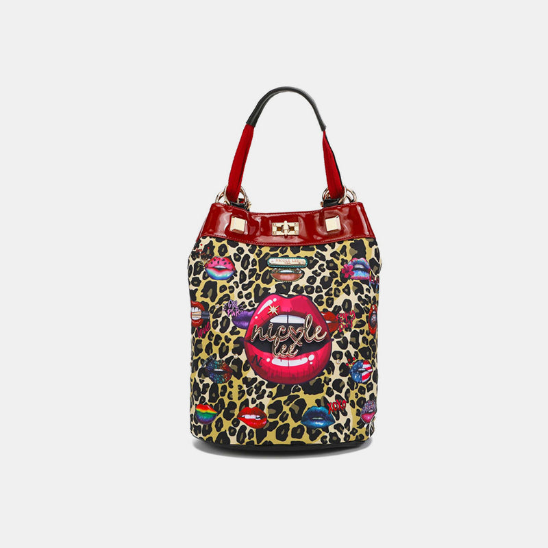 Sac à dos seau multifonctionnel en nylon Nicole Lee USA