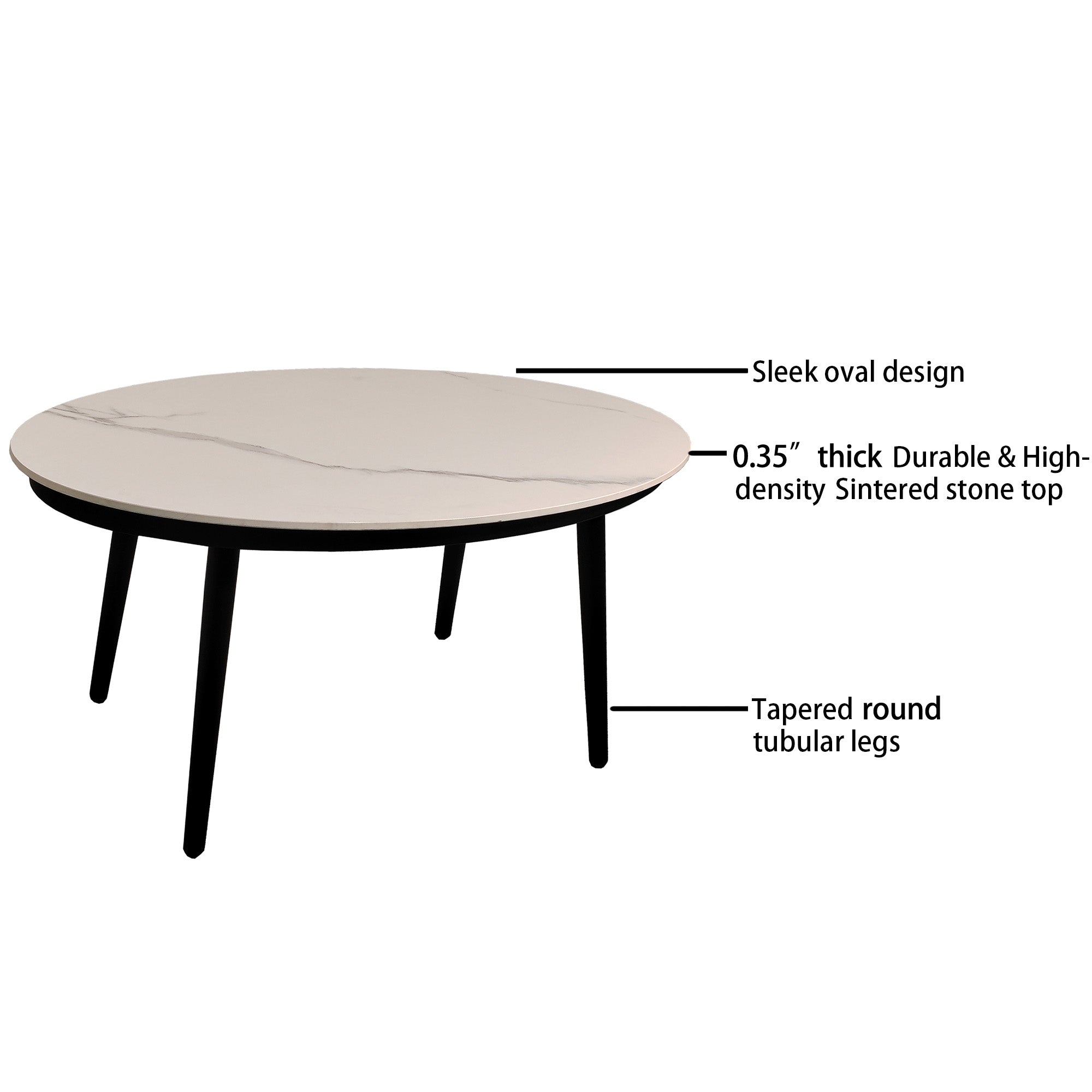 Ensemble de 2 canapés causeuse modernes en aluminium pour patio extérieur, pour conversation et discussion