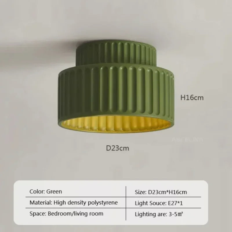 Plafonnier LED nordique pour chambre à coucher, bureau, salon, couloir, balcon, décoration d'intérieur, lampes et lanternes