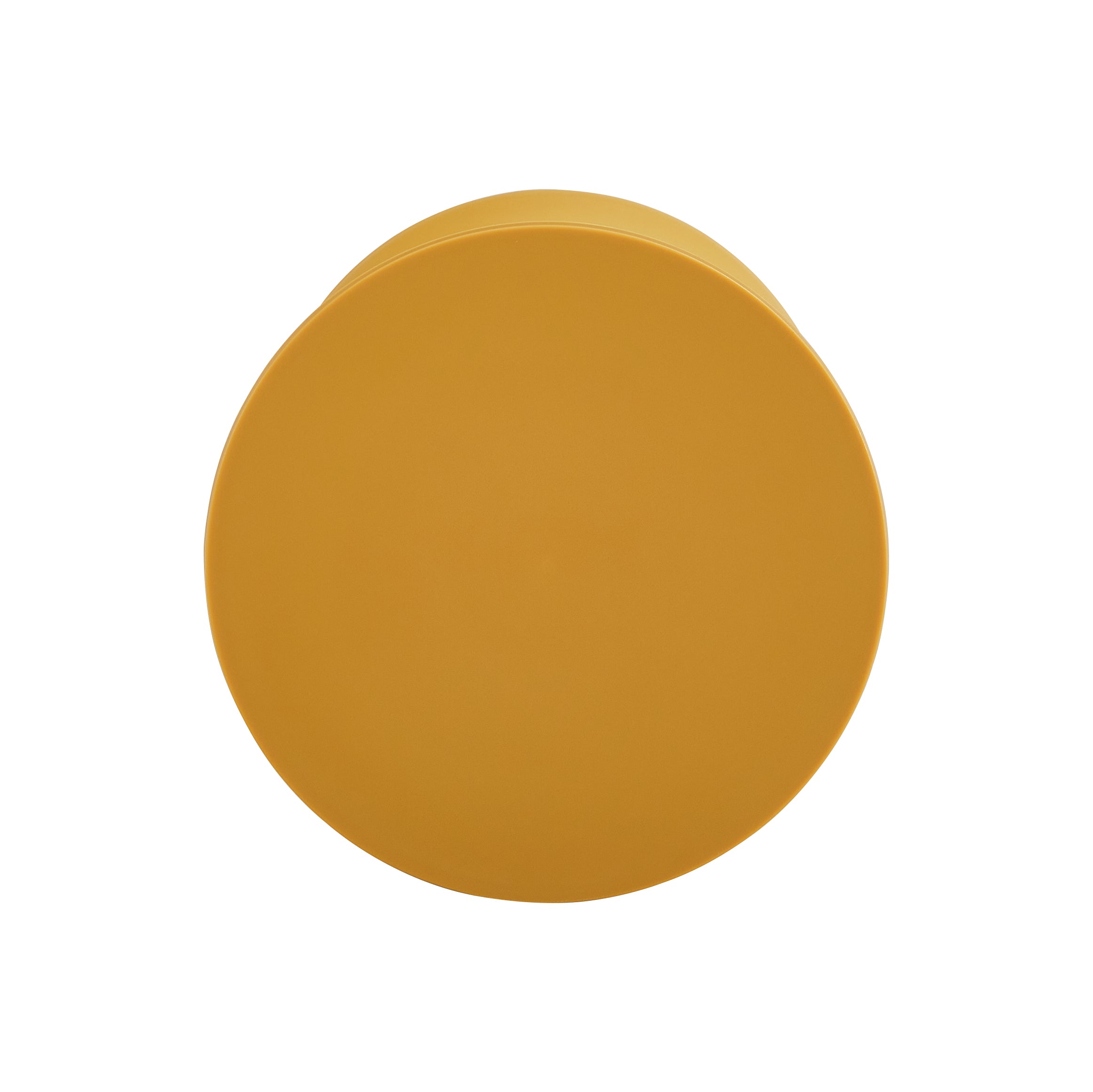 Tabouret de prix en plastique moutarde élégant table d'appoint jaune