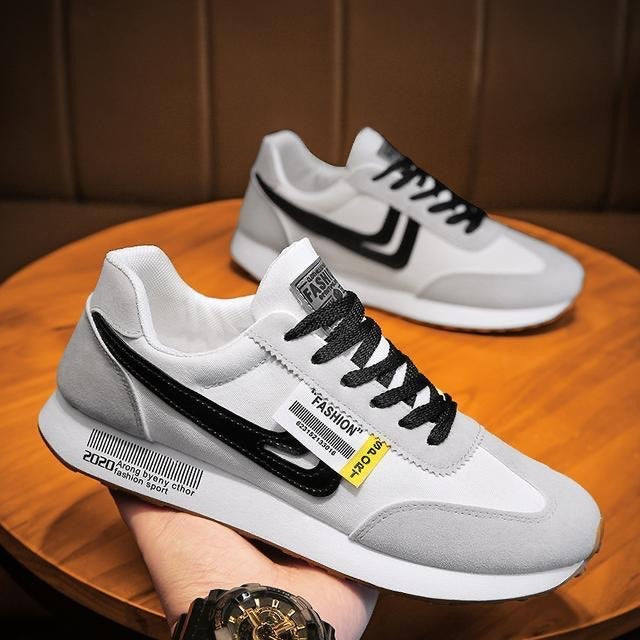 Chaussures de sport tendance et polyvalentes pour adolescents, chaussures de sport décontractées, baskets blanches