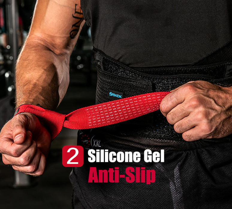Aide avec poignée antidérapante en silicone, protège-poignet à traction dure, bande de résistance enveloppée, réglage du poignet, traction vers le haut