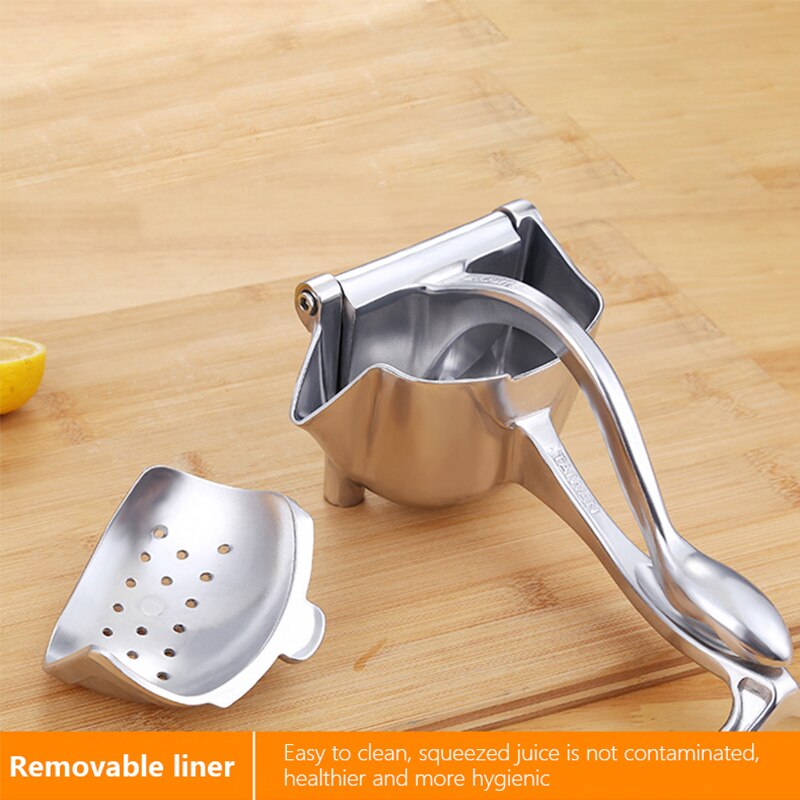 1PCS Handheld Fruit Juicer Portable Machine Squeezes Juicer Durable Manual Juicer Kitchen Household Baby Fruit Juicer Lemon Clip