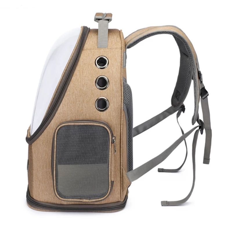 Sac à dos pour chat Pet Space, sac transparent et respirant, sac pliable pour chien