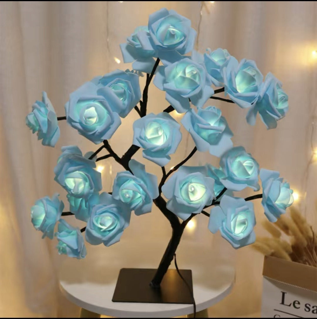 Nouvelle lampe LED pour arbre Sakura Rose Light Veilleuse décorative