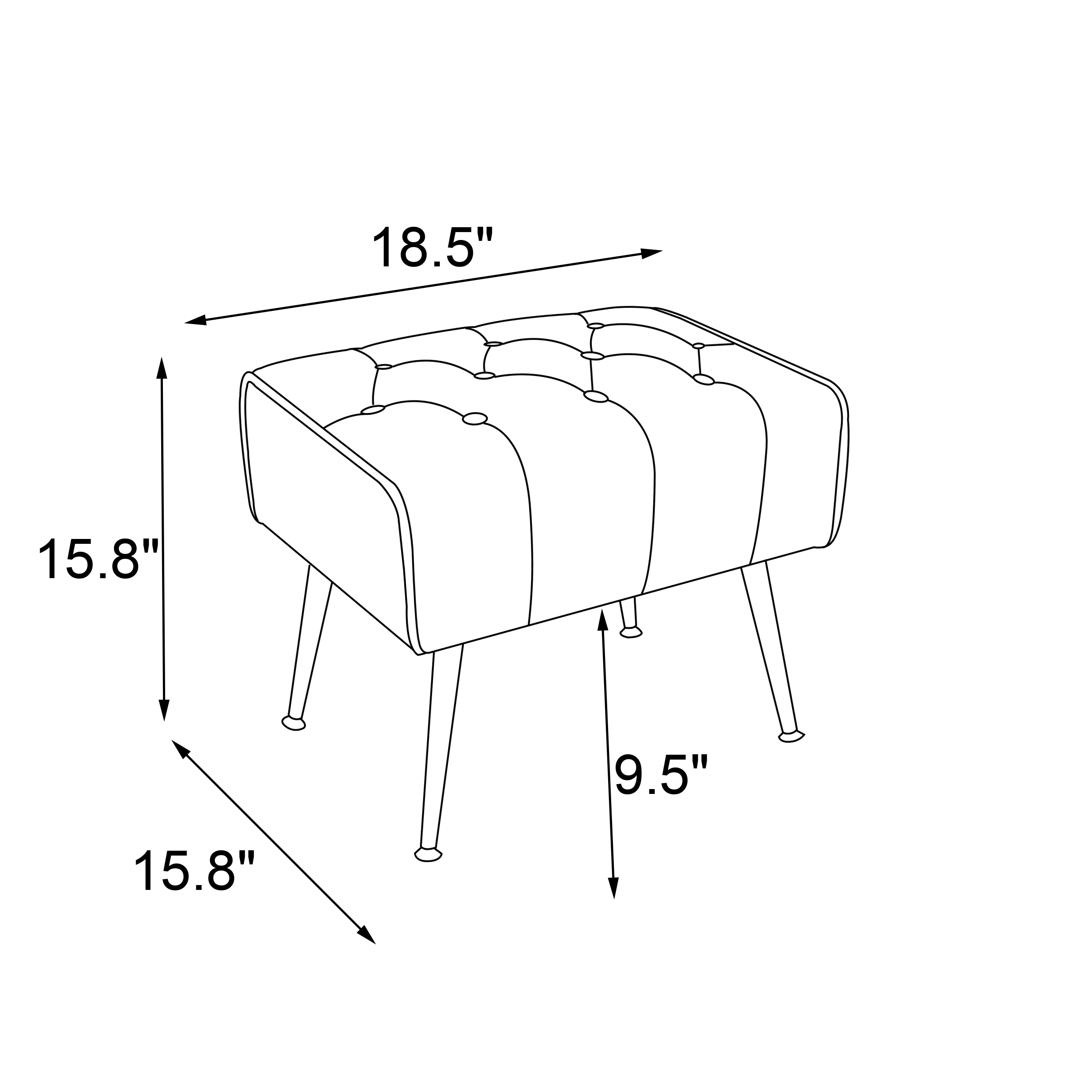 Modern Accent Chair with Ottoman, Comfy Armchair for Living Room Bedroom Apartment Office (Pink)