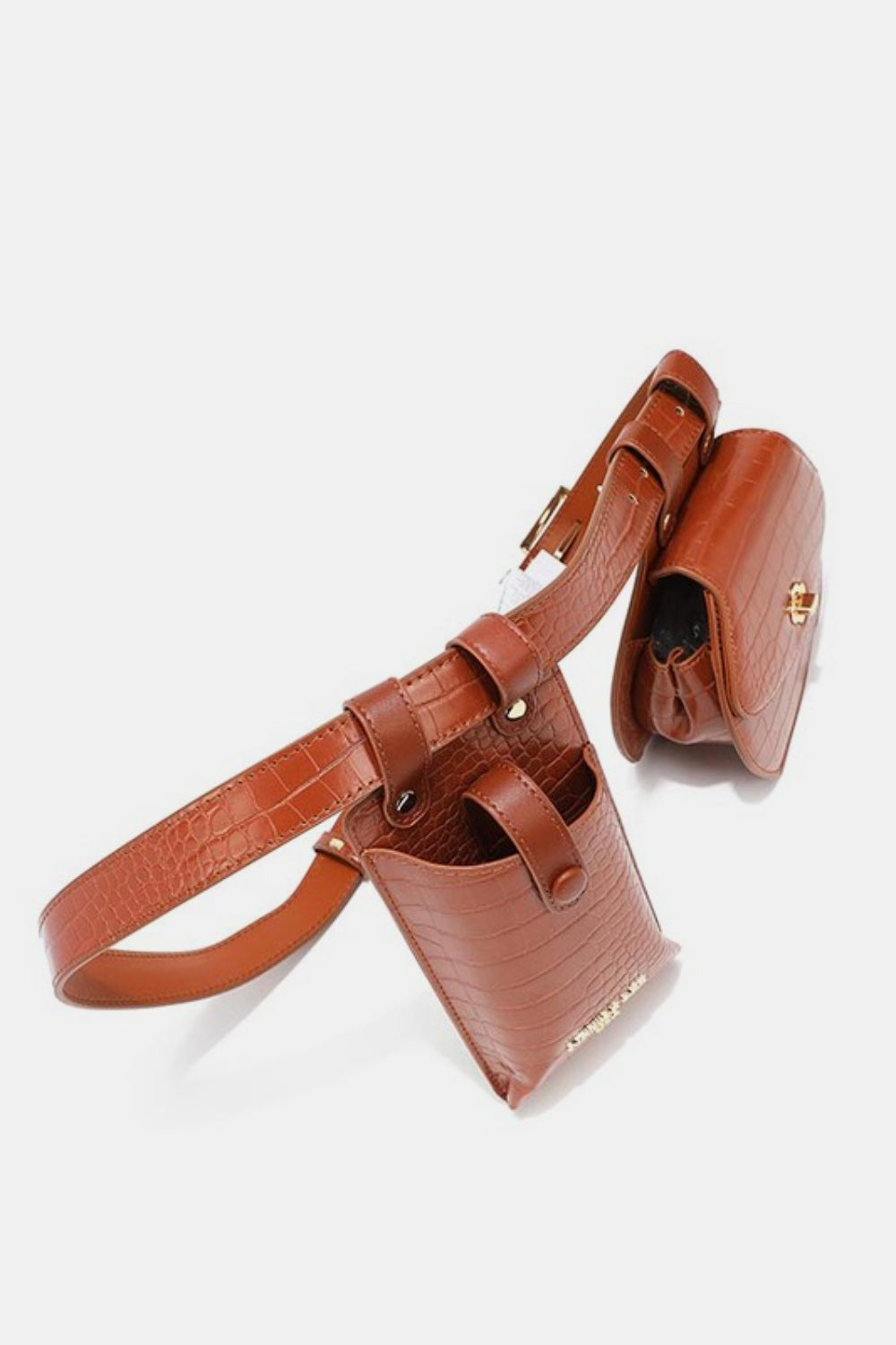 Sac ceinture texturé Nicole Lee USA 2 pièces