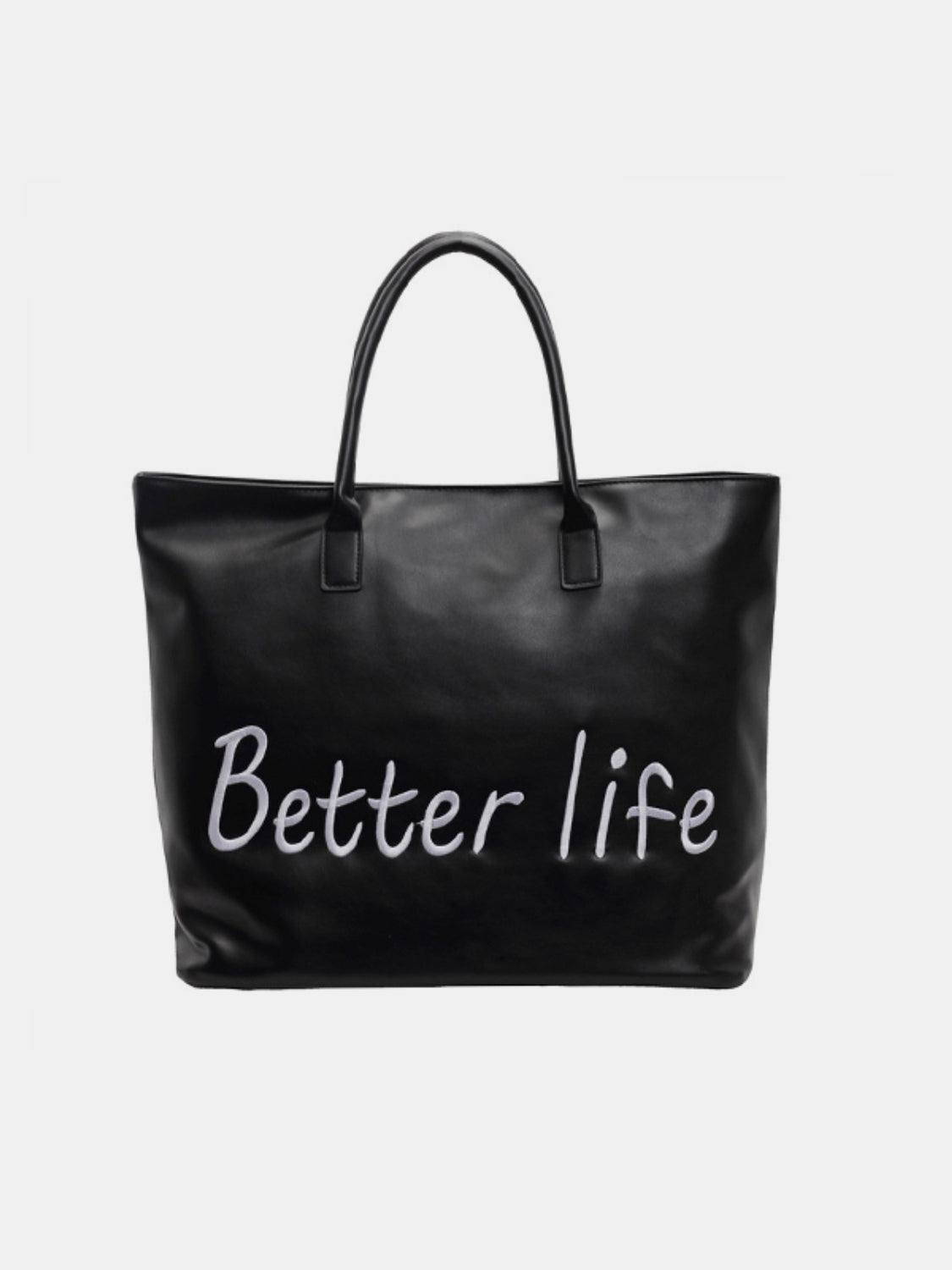 Sac fourre-tout en cuir PU BETTER LIFE