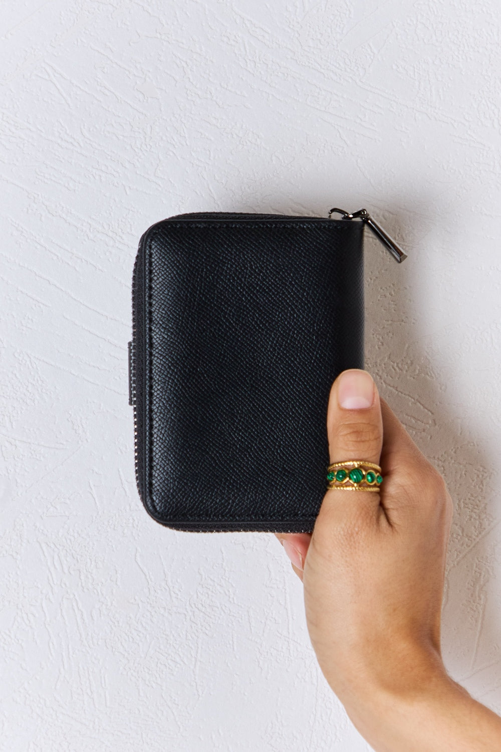 Mini portefeuille en cuir PU David Jones