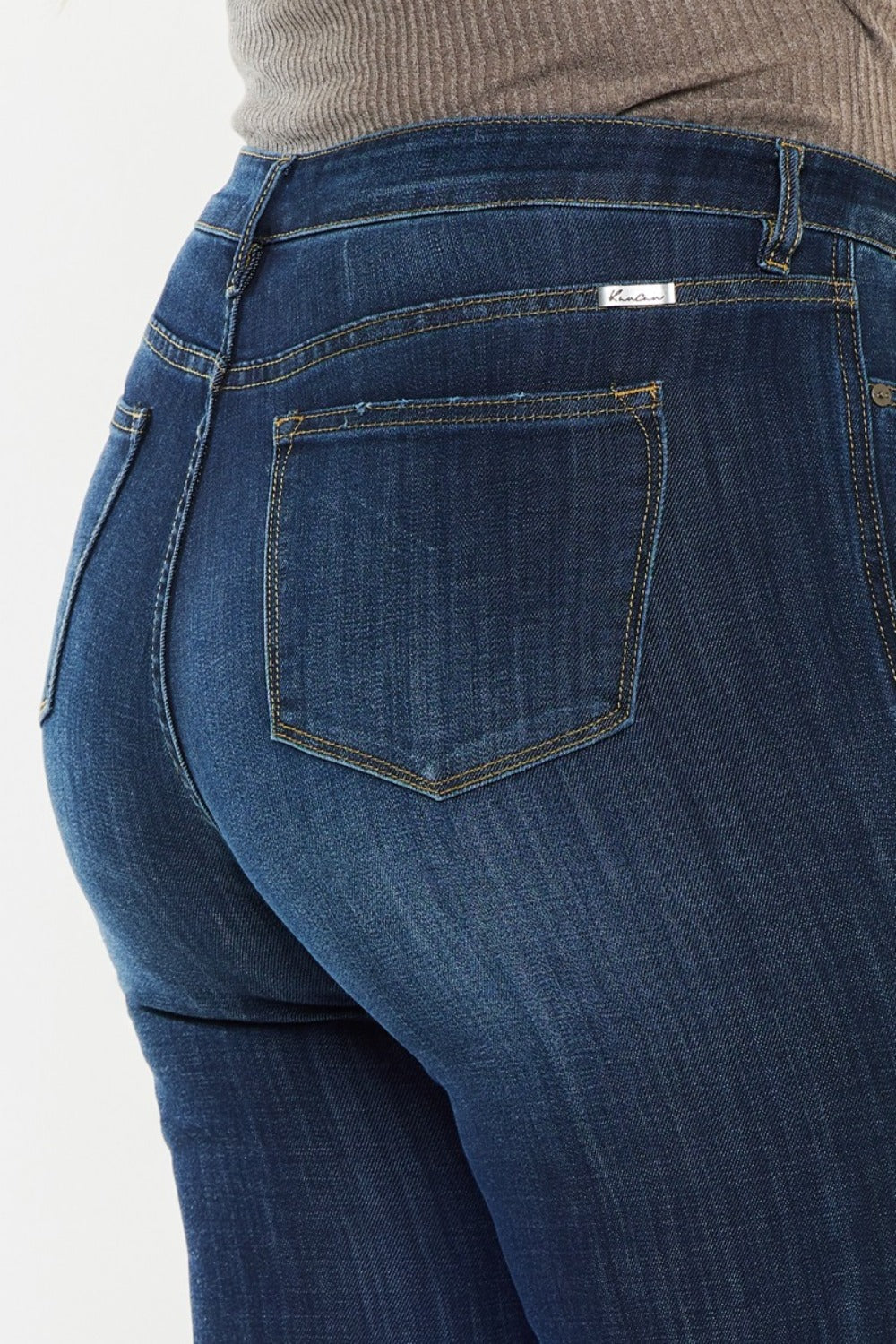Jean évasé Kancan taille mi-haute