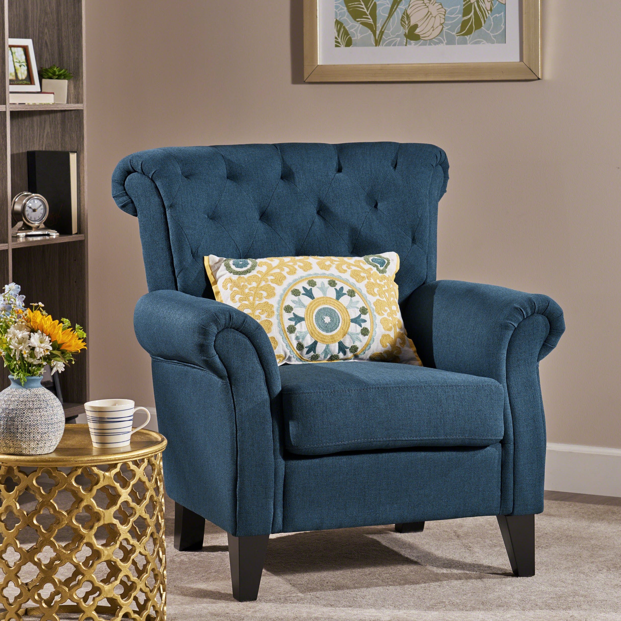 CHAISE TUFTÉE SPRINGFIELD