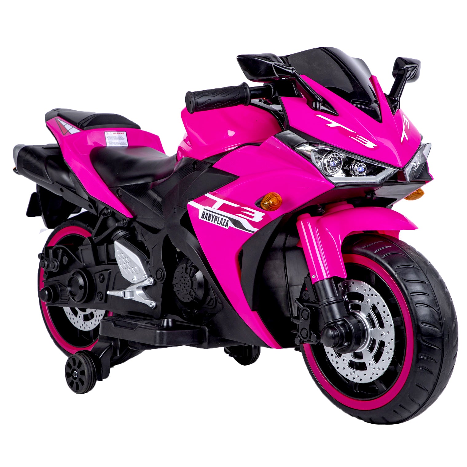 Moto pour enfants, moto Tamco 12 V pour enfants de 3, 4, 5, 6 ans, garçons et filles, 12 V 7 Ah, jouet pour enfants avec entraînement