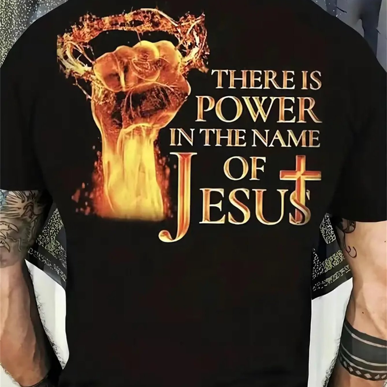 T-shirt décontracté à manches courtes et col rond pour homme