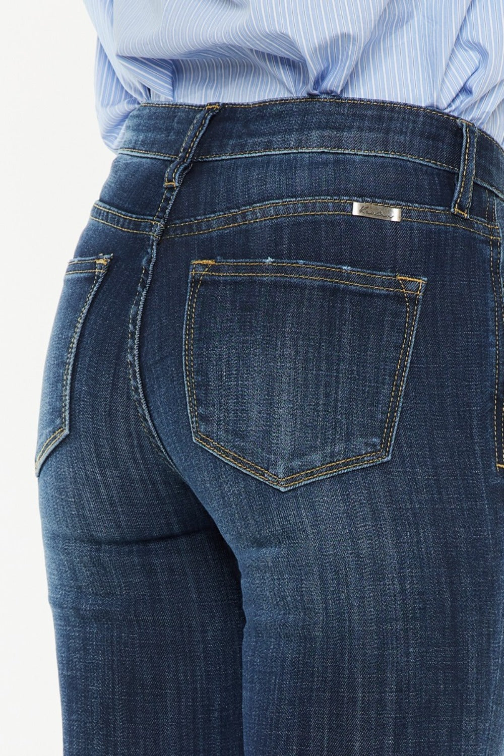 Jean évasé Kancan taille mi-haute