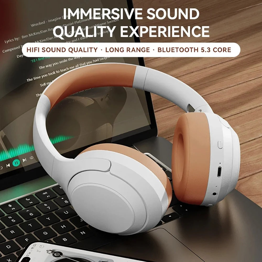 Écouteurs Bluetooth longue portée DR83 pour jeux vidéo, casque sans fil pour appels