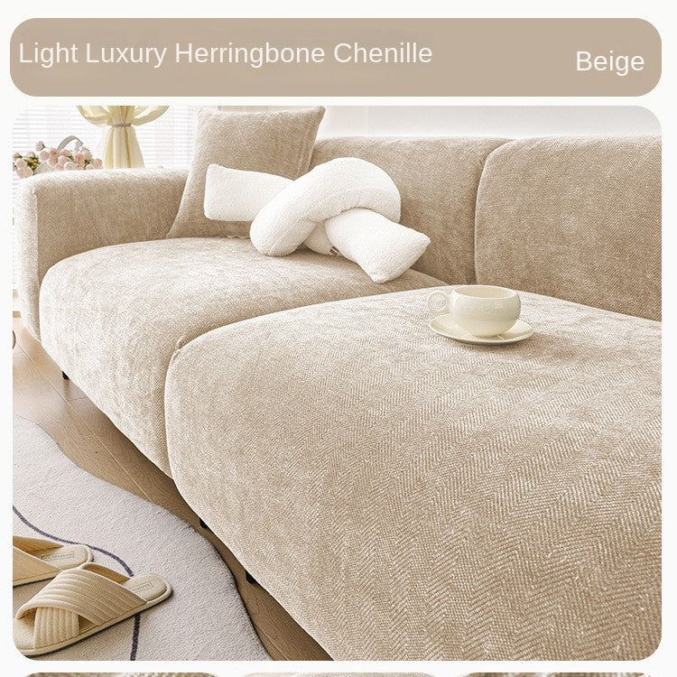 Sofa cover all inclusive anti cat scratch and anti slip sofa cushion cover