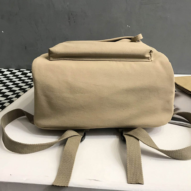 Sac à dos en coton zippé