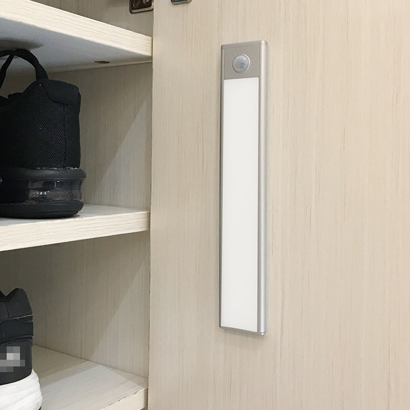 Lampe LED sous-meuble avec détecteur de mouvement, rechargeable par USB, veilleuse pour placard, cuisine, applique murale d'intérieur