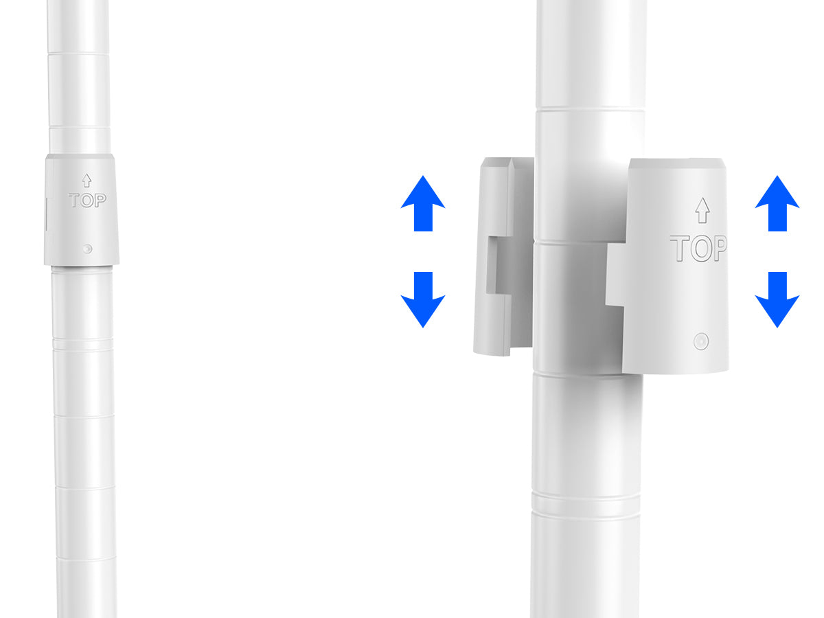 6 Tier Wire Shelving Unit 6000 LBS NSF Height Adjustable Metal Garage Storage Shelves with Wheels White