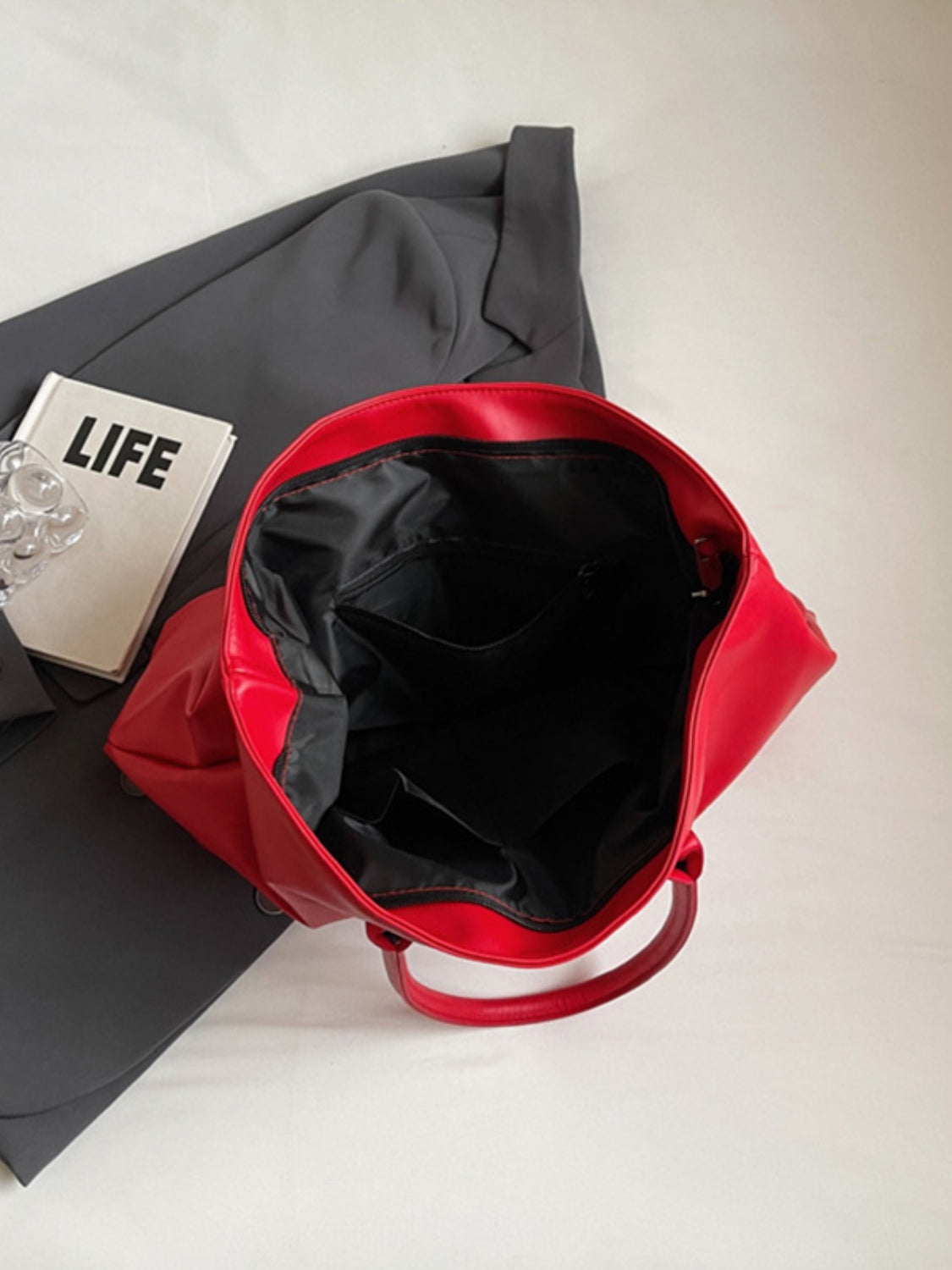 Sac fourre-tout en cuir PU BETTER LIFE