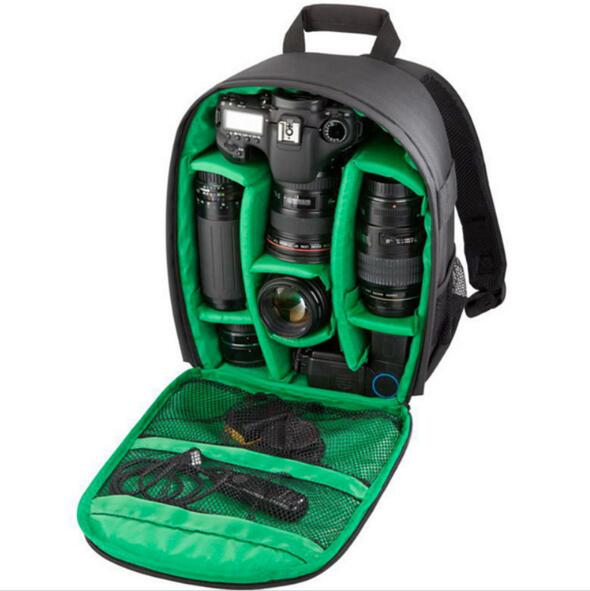 Sac à dos multifonction pour appareil photo, vidéo, numérique, reflex numérique, étanche, pour appareil photo d'extérieur, compatible avec les appareils photo reflex numériques Nikon et Canon.